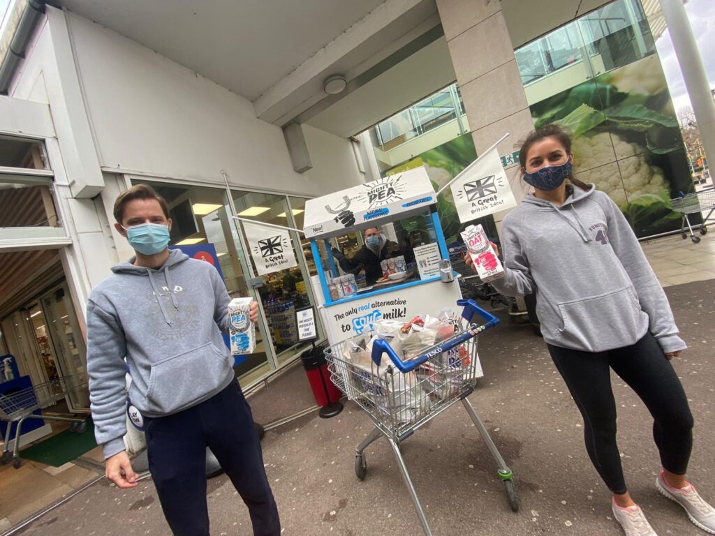 2021 FMBE AWARDS CATEGORY B - MOST EFFECTIVE RETAIL SALES EXPERIENCE, MIGHTY PEA M.LK - SAFE SUPERMARKET SAMPLING IN LOCKDOWN 3.0 Pic 03