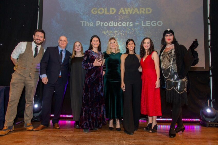 SpaceandPeople' s Andrew Bodwick presented the award 