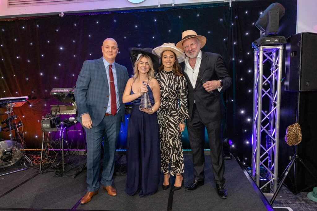 SpaceandPeople's head of Agency and Brand, Andrew Bodwick (left) presented this award and stayed to present several of the core brand experience categories.